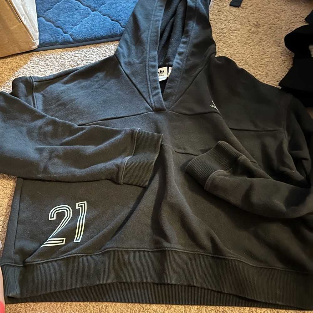 Adidas Medium Black Pullover - image 2